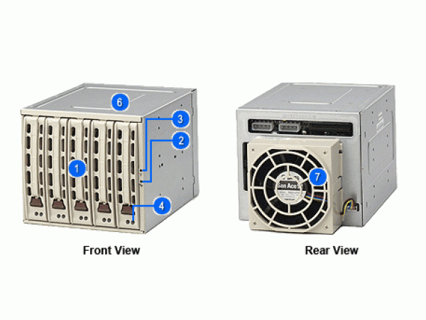 Mobile Rack CSE-M35T-1